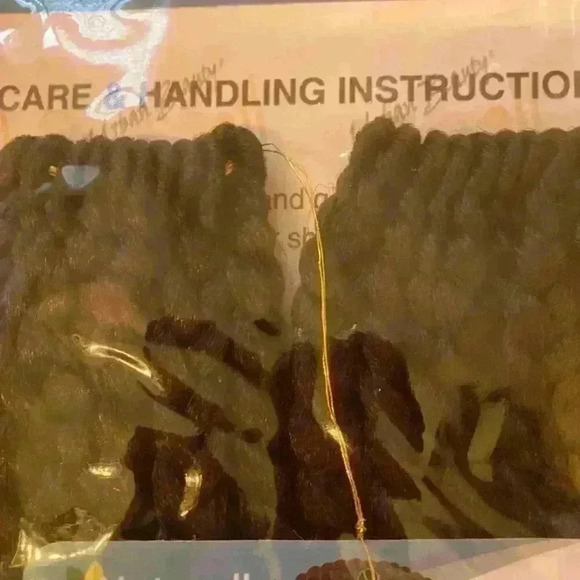 Urban Beauty Synthetic Bajan Braids 20 inches Color 4 Crochet Pre Made Loop with - Picture 4 of 11